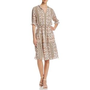 Tory Burch Serena Printed Silk Dress
